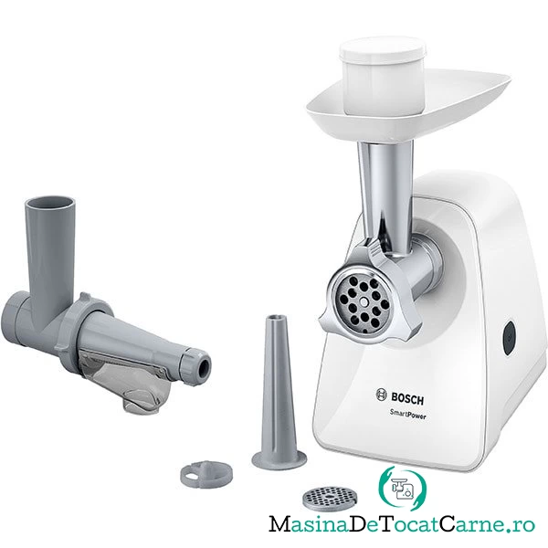 Masina de tocat carne SmartPower MFW2515W 1.7kg/min Putere maxima 1500W Alb la 468.99 lei ron