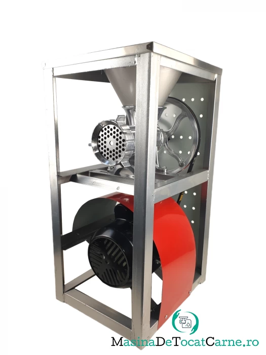 Masina de tocat carne electrica Elefant TB-9, 2.2KW, 1400RPM, 150-350 Kg h, Aluminiu dur si otel inoxidabil la 944.00 lei ron