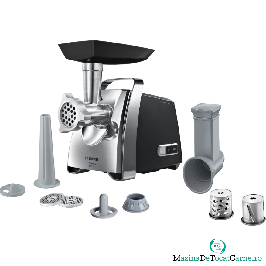 Masina de tocat MFW67440 ProPower 2000W Negru/Argintiu la 759.99 lei ron